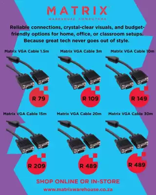 Matrix Warehouse catalogue (valid until 13-11)