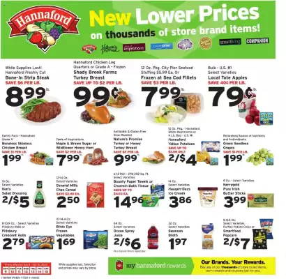 Hannaford flyer (valid until 15-11)