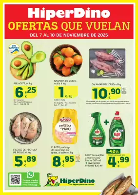Folleto HiperDino (válido hasta el 10-11)