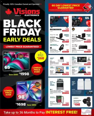 Visions Electronics flyer (valid until 13-11)