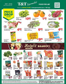 T&T Supermarket flyer week 45 Page 1