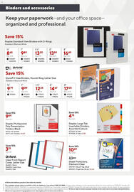 Staples flyer Page 16