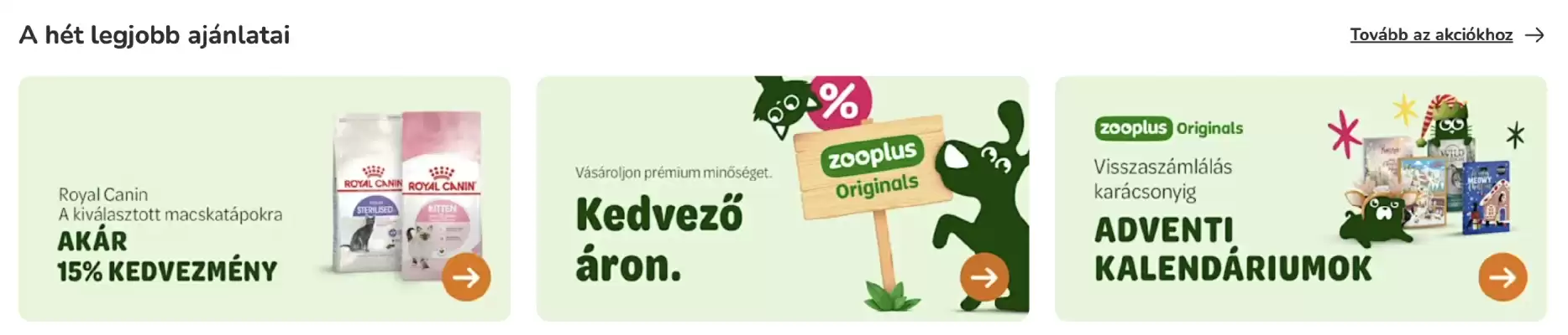 ZooPlus akciós újság (érvényes eddig: 11-11)