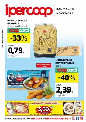 Volantino Coop Master Alleanza 3.0 (valido fino al 18-11)