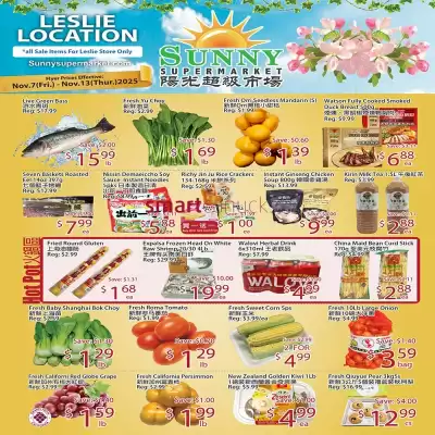 Sunny Food Mart flyer (valid until 12-11)