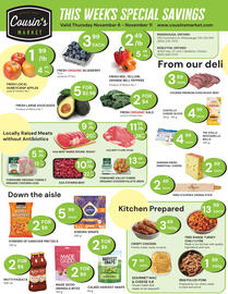 Cousin's Market flyer week 45 Page 1