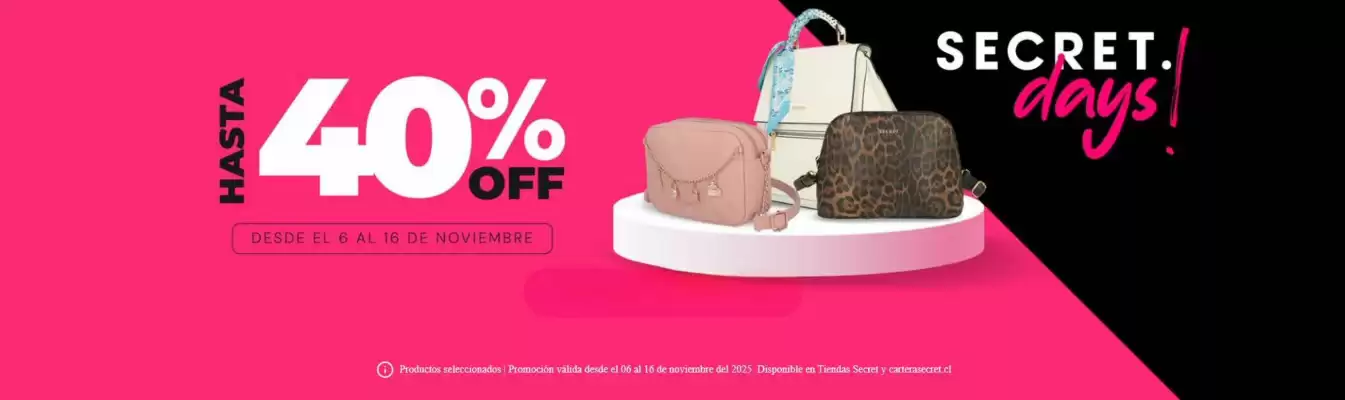 Catálogo Secret (válido hasta 16-11)