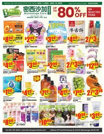 Btrust Supermarket flyer week 45 Page 1