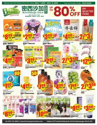 Btrust Supermarket flyer (valid until 13-11)
