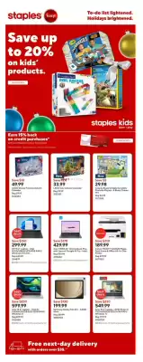 Staples flyer (valid until 13-11)
