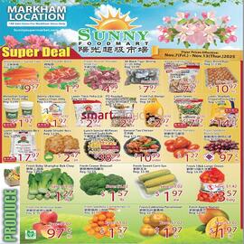 Sunny Food Mart flyer week 45 Page 1