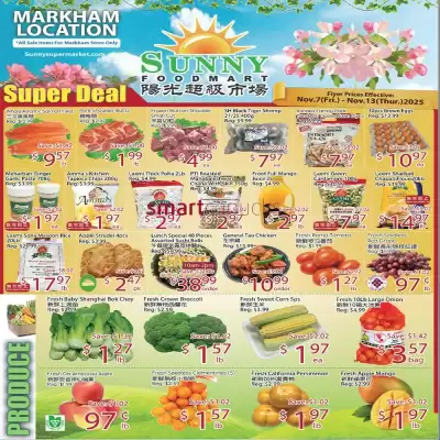 Sunny Food Mart flyer (valid until 13-11)