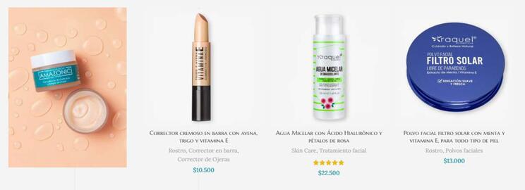 Catálogo Cosméticos Raquel Página 2