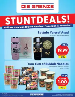 Die Grenze folder (geldig t/m 23-11)