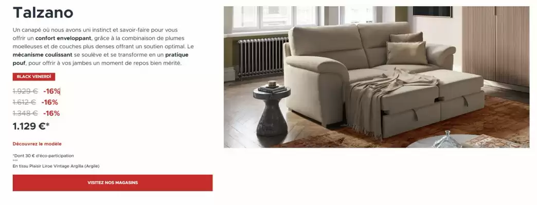 Catalogue Poltronesofà (valable jusqu'au 28-11)