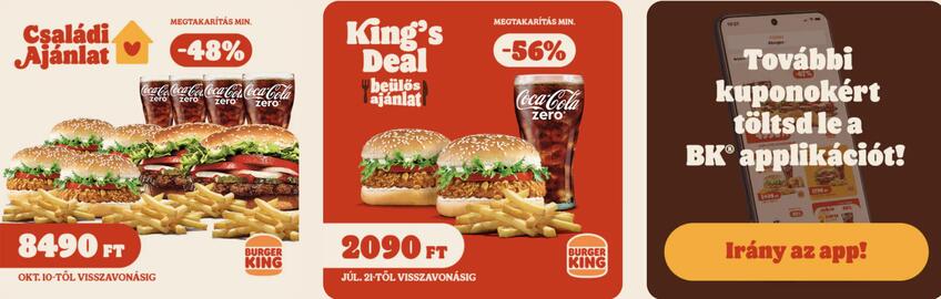 Burger King akciós újság hét 45 Oldal 2