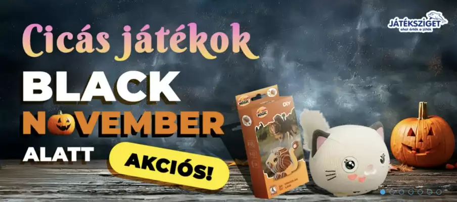 Játéksziget akciós újság (érvényes eddig: 19-11)