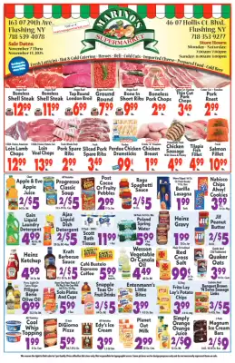 Marino's Supermarket weekly ad (valid until 13-11)