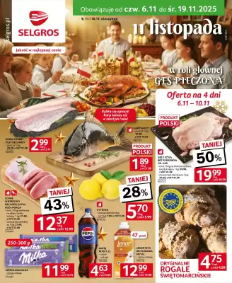 Selgros gazetka (wa偶no艣膰 do 19-11)