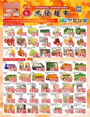 Superking Supermarket flyer (valid until 13-11)