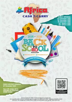 Africa Cash and Carry catalogue (valid until 31-01)
