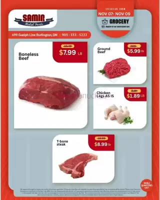 Samir Supermarket flyer (valid until 13-11)