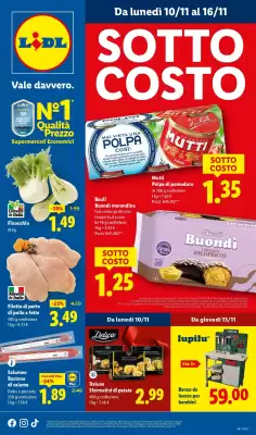 Volantino Lidl (valido fino al 16-11)