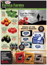 Fiesta Farms flyer week 45 Page 1
