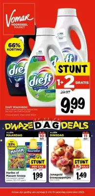 Vomar Voordeelmarkt folder (geldig t/m 15-11)