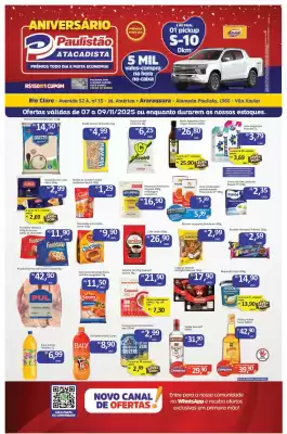 Catálogo Paulistão Supermercados (válido até 9-11)