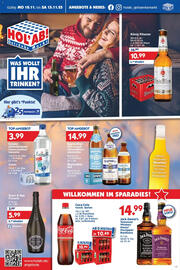 Hol'ab Getränkemarkt Prospekt woche 46 Seite 1