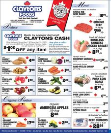 Claytons Heritage Market flyer week 45 Page 1