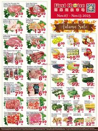 First Choice Supermarket flyer week 45 Page 1