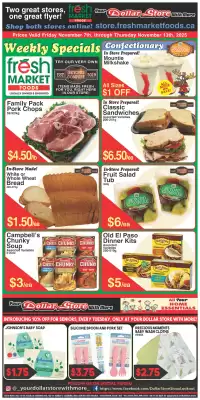 Fresh Market Foods flyer (valid until 13-11)