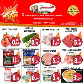 Al-Quds Supermarket flyer week 45 Page 1