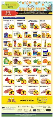 Food World Supermarket flyer (valid until 13-11)