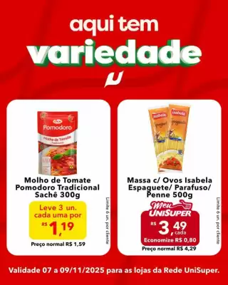 Encarte UniSuper (válido até 9-11)