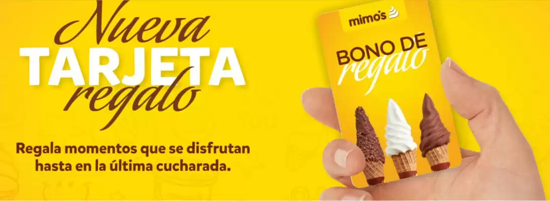 Catálogo Helados Mimo's (válido hasta 30-11)