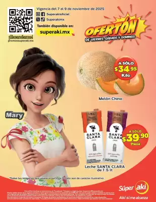Folleto Super Aki (válido hasta 9-11)