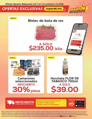 Folleto Super Aki (válido hasta 9-11)
