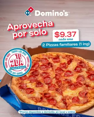 Catálogo Domino's Pizza (válido hasta 16-11)