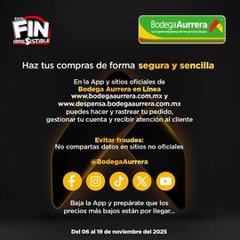 Folleto Bodega Aurrerá Página 1