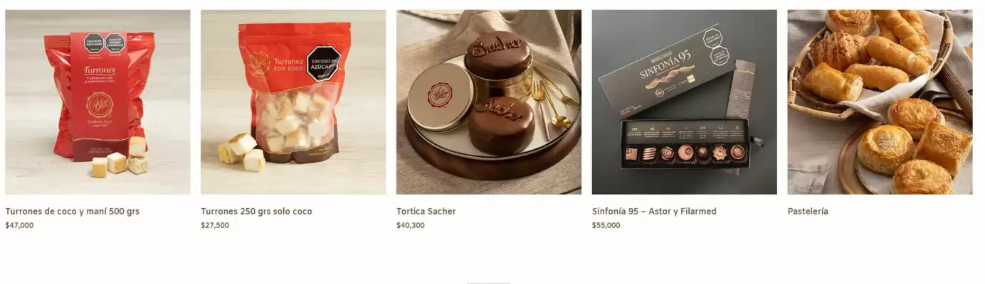 Catálogo Repostería Astor (válido hasta 30-11)