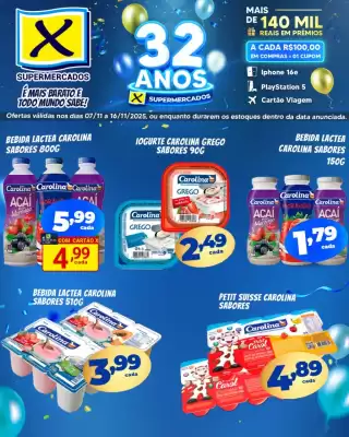 Folheto X Supermercados (válido até 16-11)