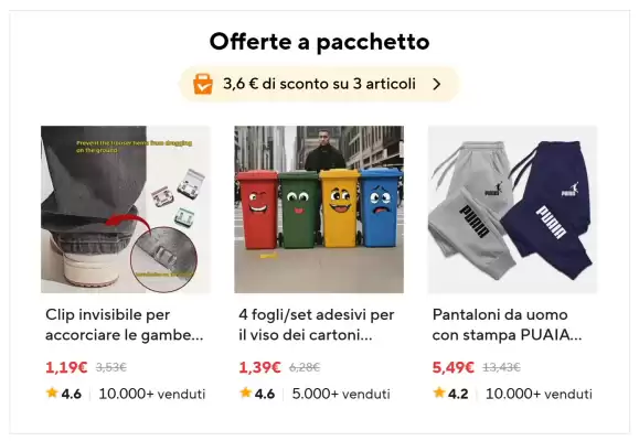 Volantino Aliexpress (valido fino al 13-11)