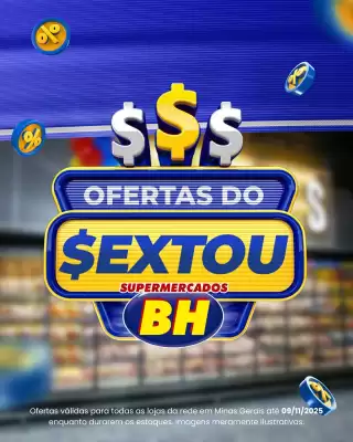 Folheto Supermercados BH (válido até 9-11)