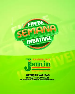 Catálogo Supermercados Joanin (válido até 9-11)