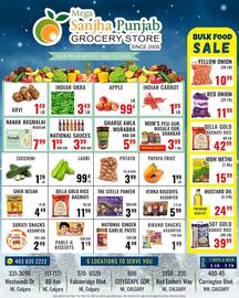 Mega Sanjha Punjab Grocery Store flyer week 46 Page 1