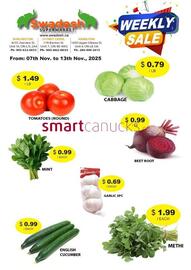 Swadesh Supermarket flyer Page 1