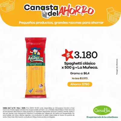 Catálogo Carulla (válido hasta 10-11)